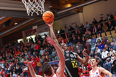 Basketball Superliaga 2024/25, Grunddurchgang 22.Runde Traiskirchen Lions vs. Flyers Wels


