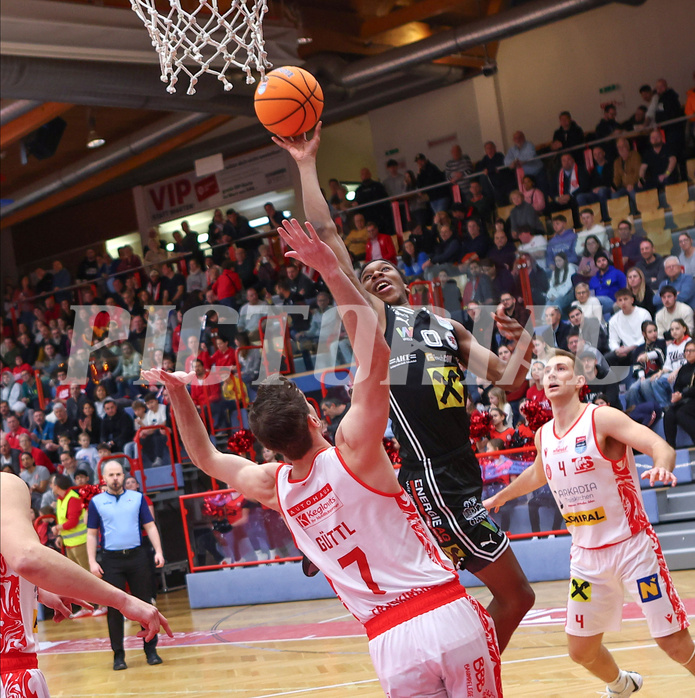 Basketball Superliaga 2024/25, Grunddurchgang 22.Runde Traiskirchen Lions vs. Flyers Wels