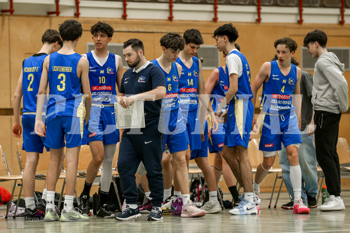 27.04.2025 Österreichischer Basketballverband 2024/25, SLMU16, VF Vienna United vs. SKN St. Pölten