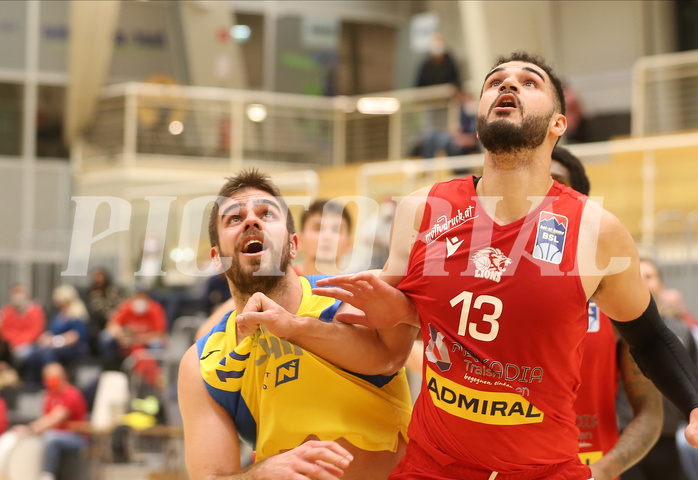 Basketball Superliga 2021/22, Grunddurchgang 17.Runde SKN St.Pölten vs. Traiskirchen Lions


