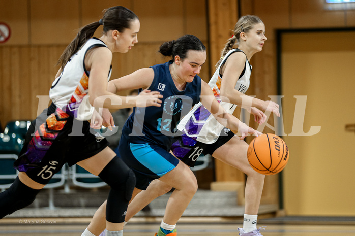 23.02.2025 Österreichischer Basketballverband 2024/25, SLWU14 Vienna United vs. Vienna Timberwolves