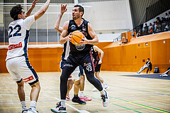 Basketball, Basketball Zweite Liga 2024/25, Grunddurchgang 6.Runde, Vienna Timberwolves, Mistelbach Mustangs, Jakub Jokl (43)