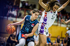 Basketball, Win2Day Basketball Damen Superliga 2023/24, Grunddurchgang 6.Runde, Vienna United, Vienna Timberwolves, Viktoria Trailovic (15)