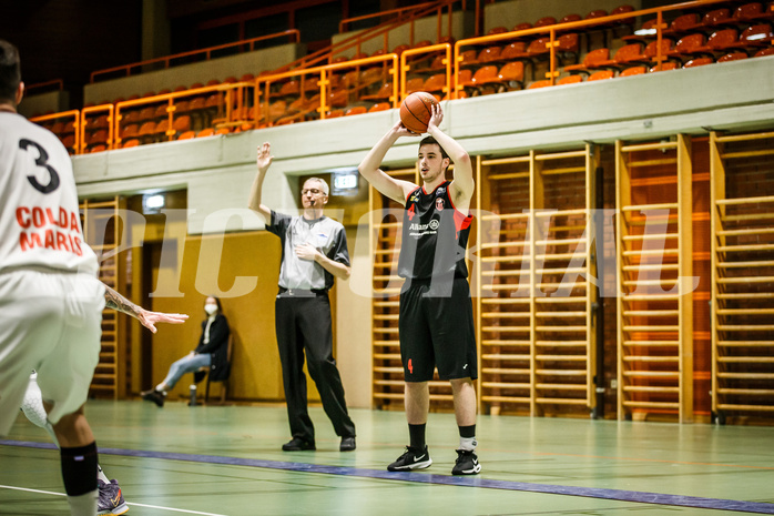 Basketball, Basketball Zweite Liga, Grunddurchgang 8.Runde, BBC Nord Dragonz, Mistelbach Mustangs, Christoph Leydolf (4)