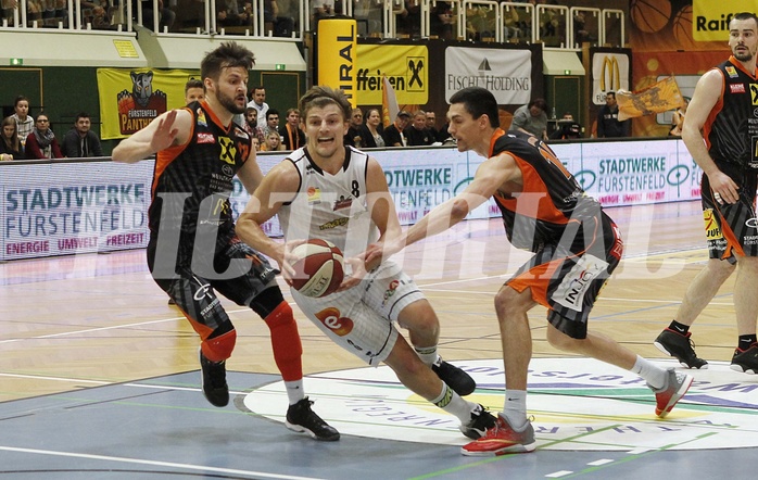 Basketball ABL 2015/16 Grunddurchgang 32.Runde  Fürstenfeld Panthers vs Güssing Knights