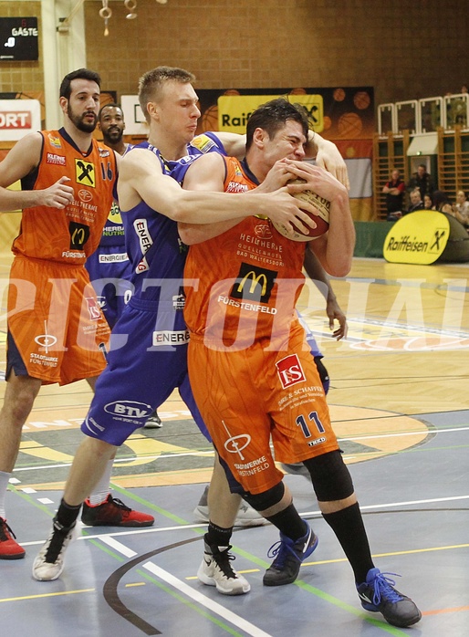 Basketball ABL 2016/17 Grunddurchgang 22.Runde  Fürstenfeld Panthers vs Gmunden Swans