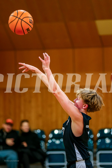 01.12.2024 Österreichischer Basketballverband 2024/25, SLMU16, Post SV Wien vs. Swarco Raiders