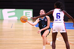 29.09.2024, Graz, Raiffeisen Sportpark, Basketball Damen Superliga 2024/25, Grunddurchgang, 1.Runde, UBSC-DBBC Graz - Vienna Timberwolves,  