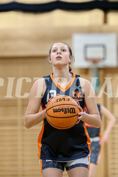 23.02.2025 Österreichischer Basketballverband 2024/25, SLWU16 Vienna Timberwolves vs. Basket Duchess