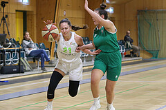 Basketball Damen Superliga 2021/22, Grunddurchgang 1.Runde Basket Flames vs. KOS Celovec


