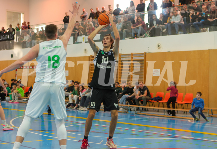 Basketball Zweite Liga 2023/24, Playoff, Viertelfinale Spiel 1 Union Deutsch Wagram Aligators vs. Raiders Tirol