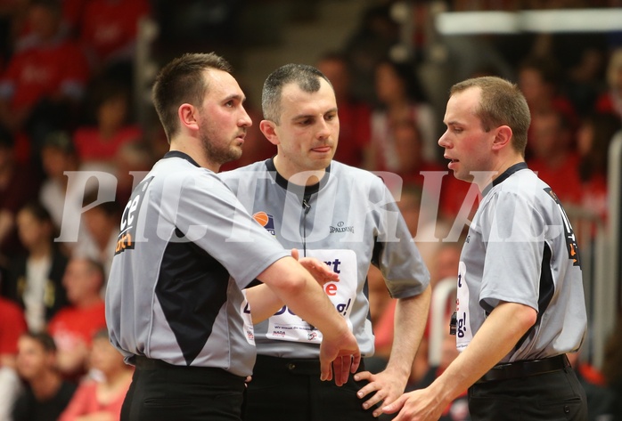 Basketball ABL 2015/16 Playoff Finale Spiel 3 WBC Wels vs. Oberwart Gunners



