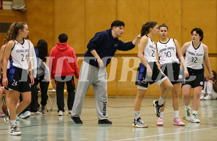 Basketball Damen Superliga 2022/23, Grunddurchgang 6.Runde Vienna United vs. Basket Flames


