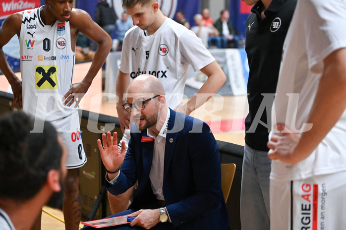 Basketball, Superliga 2024/25, 9. Plazierungsrunde, Flyers Wels vs. UBSC Graz,
