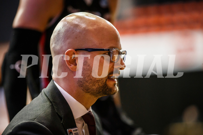 Basketball, bet-at-home Basketball Superliga 2020/21, Grunddurchgang 17.Runde, BC Vienna, Flyers Wels, Sebastian Waser (Head Coach)