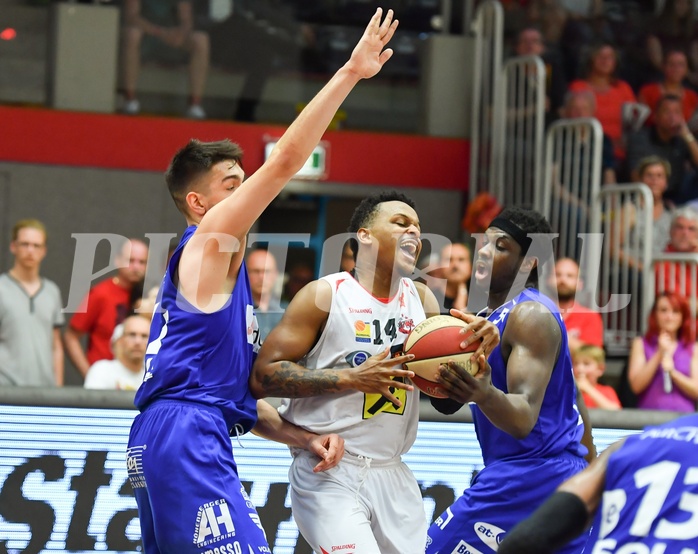Basketball ABL 2016/17 Halbfinale Spiel 3 WBC Wels vs Gunners Oberwart