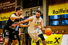 Basketball, Basketball Zweite Liga 2023/24, Grunddurchgang 18.Runde, Mattersburg Rocks, Güssing Blackbirds, Tobias Winkler (9)