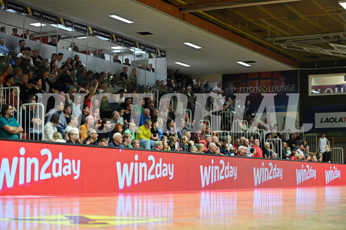 Basketball, Superliga 2024/25, Grunddurchgang 4.Runde, Flyers Wels vs. Kapfenberg,
