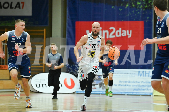Basketball, Superliga 2023/24, Grunddurchgang 12. Runde, Flyers Wels vs. BBC Nord Dragonz,

