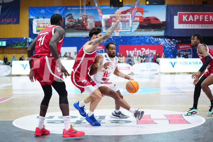 Win2day Basketball Superliga 2024/25, Grunddurchgang, 8. Runde, Kapfenberg vs. BC Vienna


