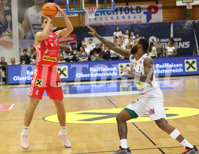 Basketball Superliga 2024/25, Grunddurchgang 17.Runde Gmunden Swans vs. Traiskirchen Lions