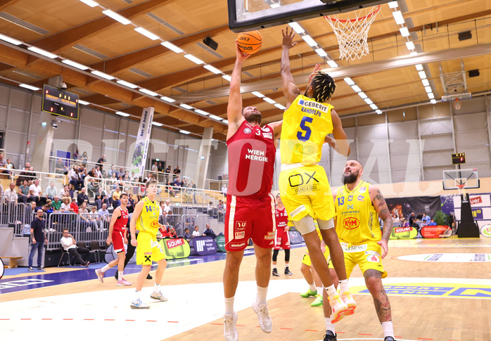 Basketball Superliga 2023/24, Grunddurchgang 3.Runde SKN St. Pölten vs. BC Vienna


