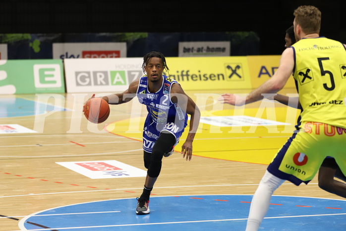 Basketball Superliga 2021/22, Grunddurchgang 16.Runde UBSC Graz vs. Gmunden Swans