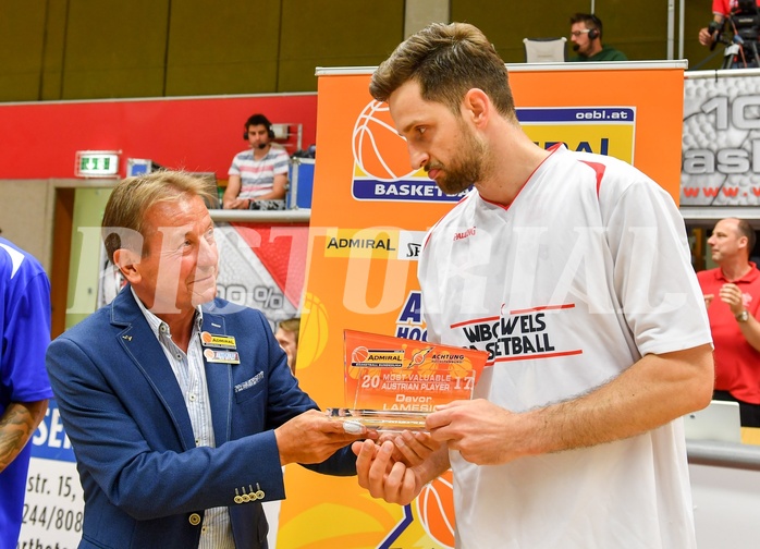 Basketball ABL 2016/17 Halbfinale Spiel 4 WBC Wels vs Gunners Oberwart