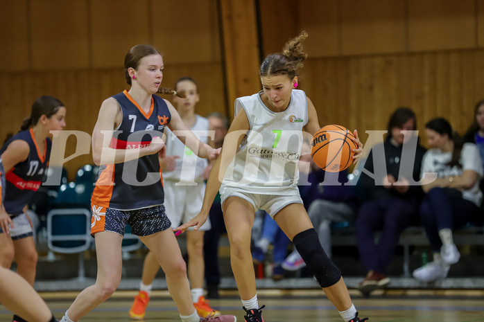 20.10.2024 Österreichischer Basketballverband 2024/25, SLWU16, Basket Flames UNION vs. Basket Duchess

