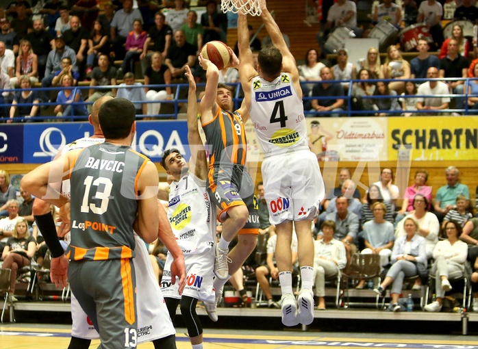 Basketball ABL 2017/18, Playoff VF Spiel 3 Gmunden Swans vs. BK Klosterneuburg Dukes



