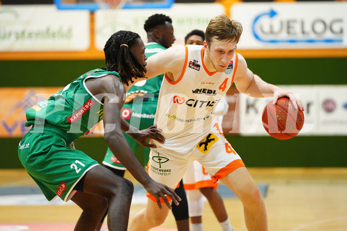 Win2day Basketball Superliga 2022/23, Grunddurchgang, 8. Runde, Fuerstenfeld vs. Kapfenberg


