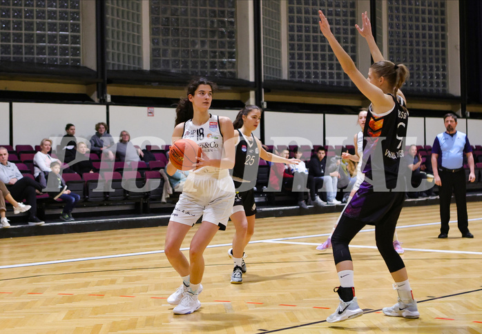 Basketball Damen Superliga 2022/23, Grunddurchgang 14.Runde Basket Flames vs. Vienna United