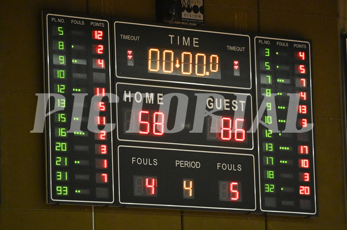 Basketball Superliga 2024/25, Grunddurchgang 5.Runde, DBB Wels vs UBI Holding Graz,

