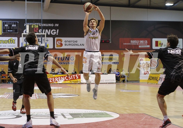 Basketball ABL 2015/16 Grunddurchgang 15.Runde  Güssing Knights vs Traiskirchen Lions