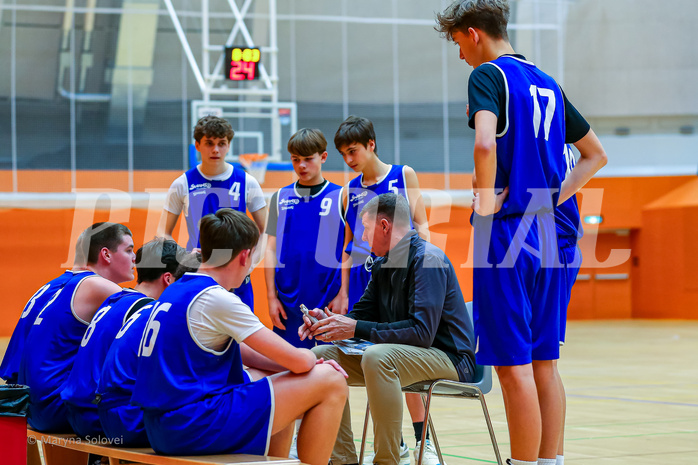 30.11.2024 Österreichischer Basketballverband 2024/25, SLMU16, BC Vienna vs. SG Salzkammergut 
