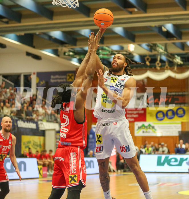 Basketball Superliga 2024/25, Grunddurchgang 20.Runde Gmunden Swans vs. Flyers Wels