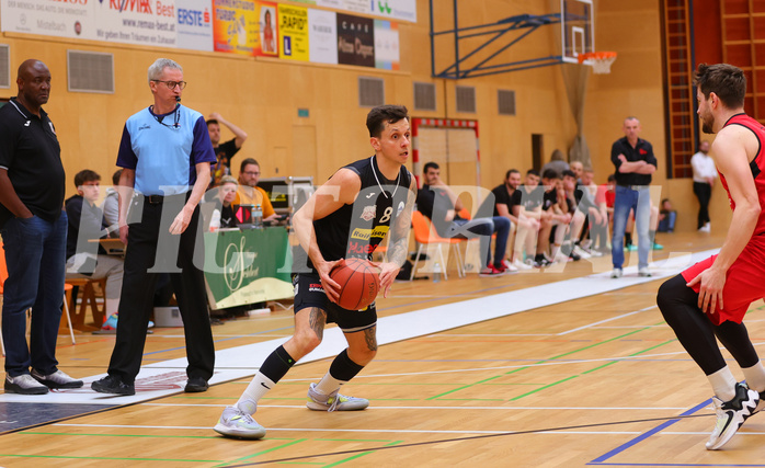 Basketball Zweite Liga 2022/23, Playoff, Semifinale Spiel 1 Mistelbach Mustangs vs. Mattersburg Rocks


