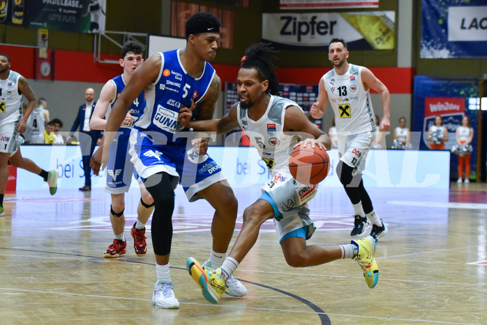 Win2Day Basketball Superliga 2022/23, 9. Plazierungsrunde, Flyers Wels, Oberwart Gunners,
