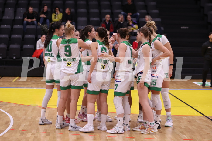 18.11.2023, Graz, Raiffeisen Sportpark, Basketball Damen Superliga 2022/23, Grunddurchgang, 4.Runde, UBI Holding Graz vs. DBB OCS Diamond Ladies Wels ,  