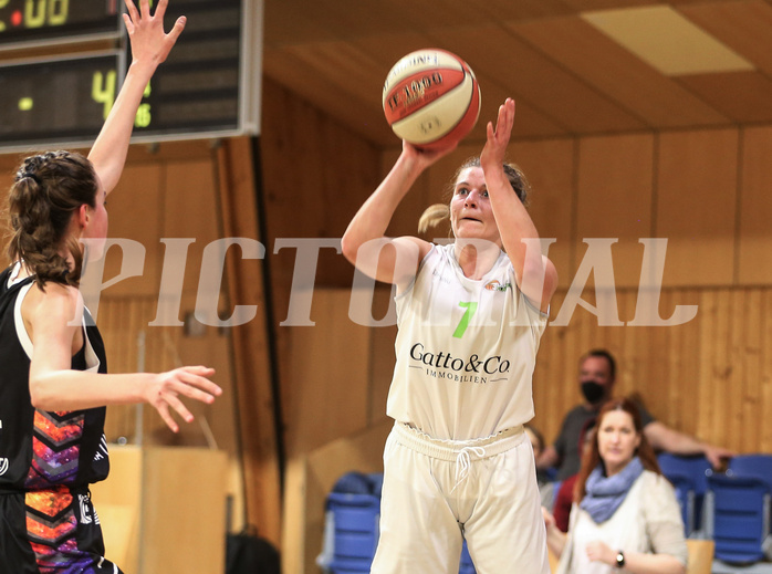 Basketball Damen Superliga 2021/22, Grunddurchgang 8.Runde Basket Flames vs. Vienna United


