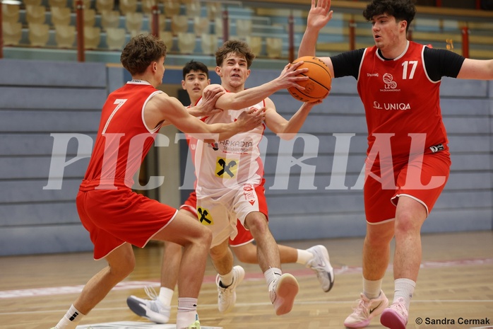 Basketball Superliga 2024/25, SLMU19 Traiskirchen Lions Academy vs. SG Salzkammergut


