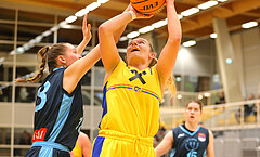Basketball Damen Superliga 2023/24, Grunddurchgang 7.Runde SKN St. Pölten vs. Vienna Timberwolves


