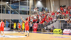 Basketball Superliga 2023/24, Playoff, Viertelfinale Spiel 4 SKN St. Pölten vs. Traiskirchen Lions