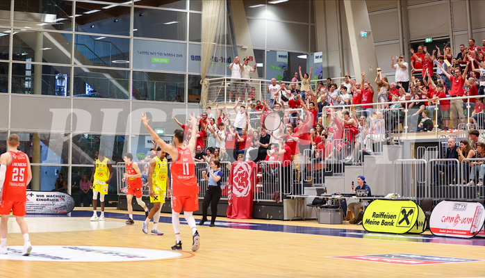 Basketball Superliga 2023/24, Playoff, Viertelfinale Spiel 4 SKN St. Pölten vs. Traiskirchen Lions


