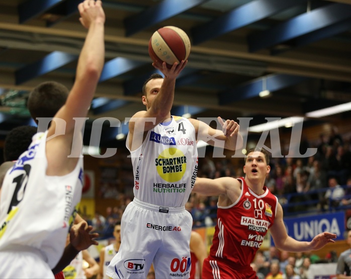 Basketball ABL 2016/17, Grunddurchgang 23.Runde Gmunden Swans vs. BC Vienna