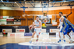 Basketball, bet-at-home Basketball Superliga 2020/21, Grunddurchgang, 12. Runde, Oberwart Gunners, UBSC Graz, Ignas Fiodorovas (5)