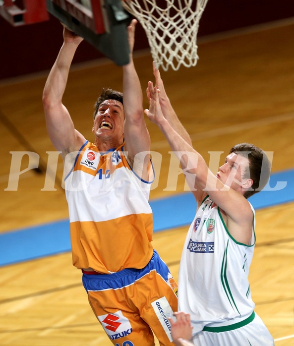 Basketball 2.Bundesliga 2016/17, Grunddurchgang 21.Runde KOS Celovec vs. BBU Salzburg



