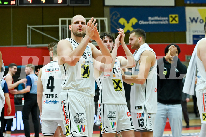 Basketball, Superliga 2023/24, Grunddurchgang 20. Runde, Flyers Wels vs. BC Vienna,
Basketball, Superliga 2023/24, Grunddurchgang 20. Runde, Flyers Wels vs. BC Vienna,