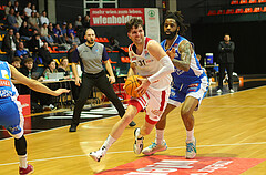 Basketball Superliga 2023/24, Gruunddurchgang 21.Runde BC Vienna vs. Oberwart Gunners