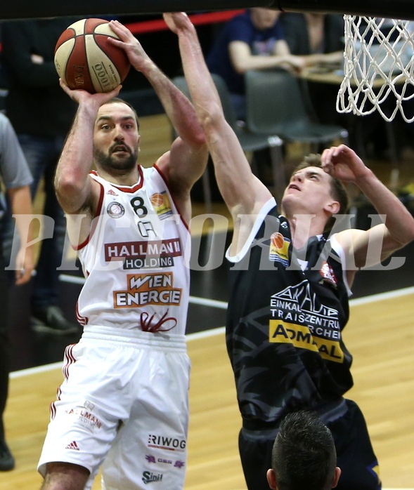 Basketball ABL 2015/16 Grunddurchgang 36.Runde BC Vienna vs. Traiskirchen Lions


